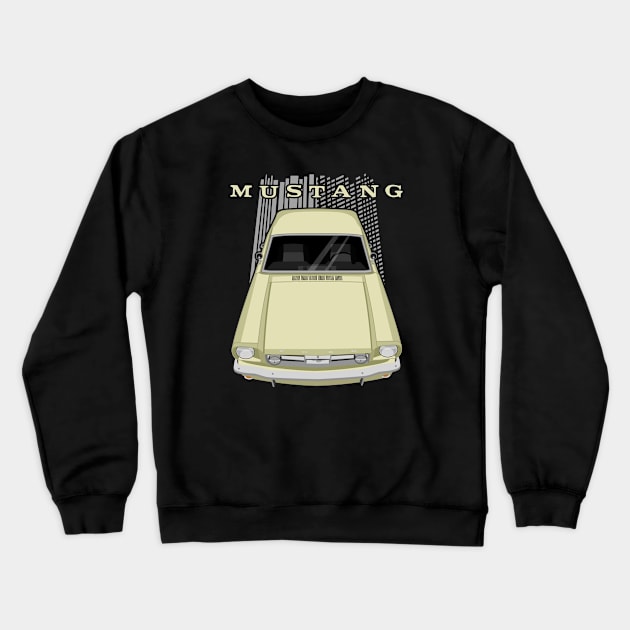 Mustang 1966 - Yellow Crewneck Sweatshirt by V8social